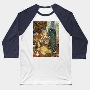 Angel of the Drink of Darkness - Edmund Dulac Baseball T-Shirt